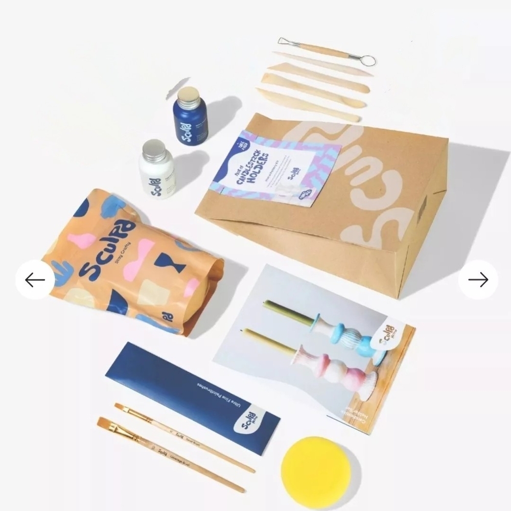 Sculpd Air-Dry Clay Kit with Tools